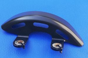 Paraspruzzi corona carbonio diavel