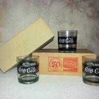 Bicchieri Coca Cola Collezione Liberty