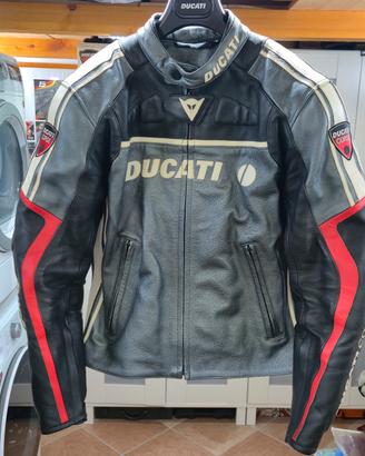 DUCATI CORSE PERFORMANCE LEATHER JACKET PELLE