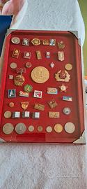 Collezione monete, medaglie e spille russe