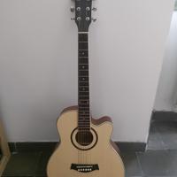 Chitarra acustica amplificata Deviser