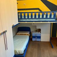 Cameretta a soppalco concept Moretti