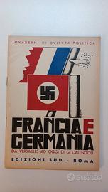 Francia e Germania  da Versailles ad oggi