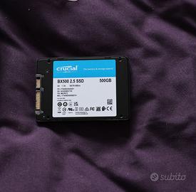 SSD Crucial 500gb + Verbatim