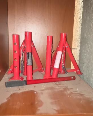 assali per sollevamento auto moto