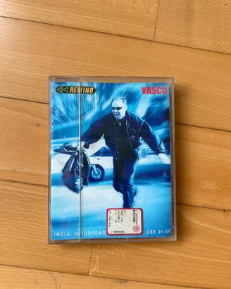 Audiocassetta doppia Rewind Vasco Rossi. Perfetta