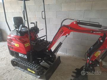 Miniescavatore 15 q.li - MOTORE KUBOTA