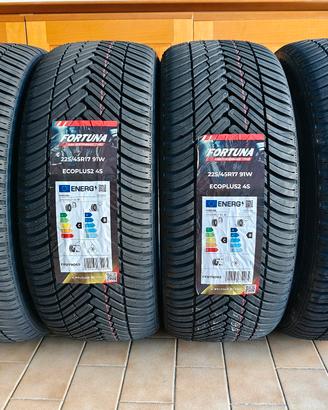 225 45 R17 M+S 4 STAGIONI 