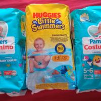 Pampers/Huggies pannolini costumino taglia 5/6