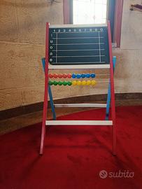 lavagna con pallottoliere vintage anni 60 