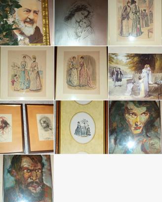 11 Quadri d'Arredo Antichi e Moderni