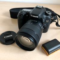 Canon EOS 70d con obiettivo 18-135 IS USM