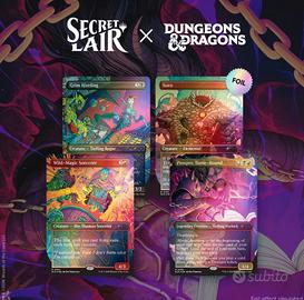SECRET LAIR D&D Shadows Over Baldur Gate FOIL MTG