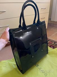 Borsa Versace Jeans Nero Lucido (NUOVA)