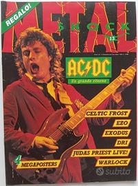 Metal Shock Numero 13 ACDC anno 1987