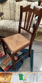 Codice: 8825 SET N.4 SEDIE STILE ARTE POVERA CON