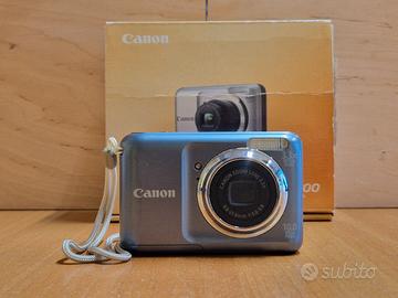 Canon PowerShot A800 Blue Con Scatola Originale
