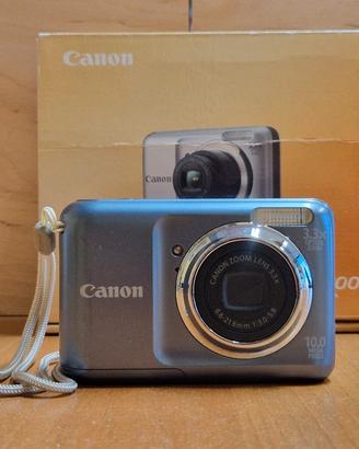 Canon PowerShot A800 Blue Con Scatola Originale