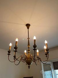 Lampadario anni ‘60 + 2 applique