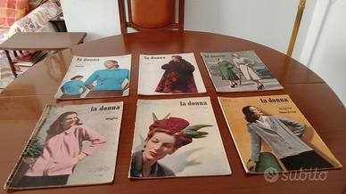 Lotto di 21 numeri di "la donna" dal 1946 al 1952