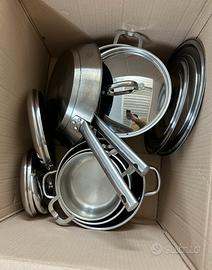 Set di Pentole e Padelle con coperchio