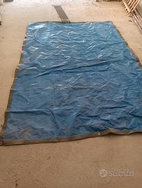 Telo in PVC con occhielli