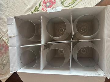 Set 6 calici IVV Vizio - Nuovi
