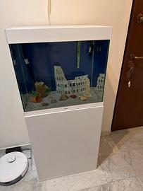 Acquario Ciano 80 Litri completo con mobile