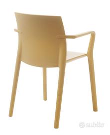 1 Sedia Klia Kastel colore Giallo