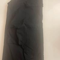 Pantalone cargo nero
