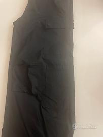 Pantalone cargo nero
