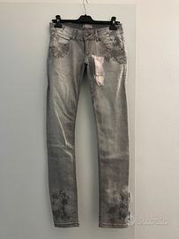 Jeans vintage grigio marca Phard