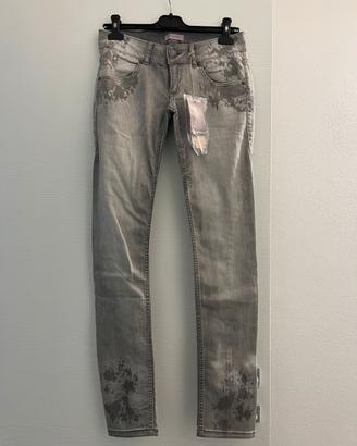 Jeans vintage grigio marca Phard