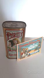 latta di cola termini imerese scatola antica olio