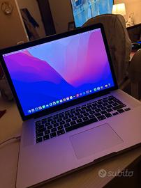 MacBook pro 2013 15.6 pollici