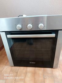 forno da incasso Bosh ventilato in acciaio inox 