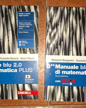 2 volumi B Manuale blu 2.0 di matematica 