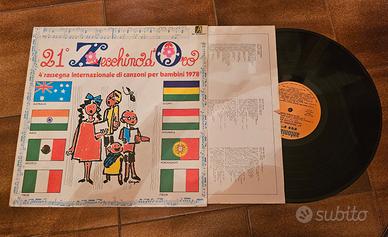 vinile 33 giri 21° Zecchino d'oro 