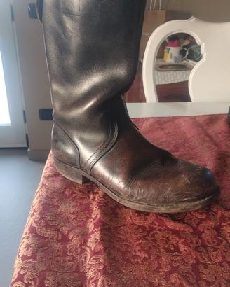 Stivali moto vintage
