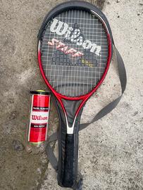 Racchetta Wilson tennis + palline Wilson
