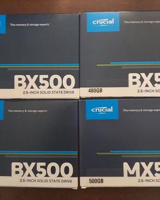 Ssd Hard disk crucial 240/480/1000gb NEGOZIO BARI