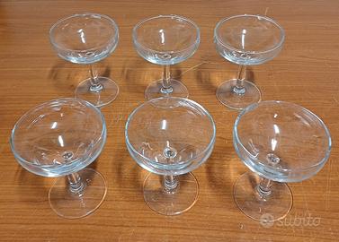 Coppe da champagne/ frutta