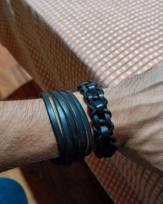 Bracciali in cuoio