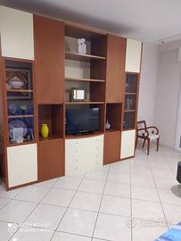 Parete legno soggiorno