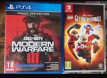 Giochi ps4 ps5 switch