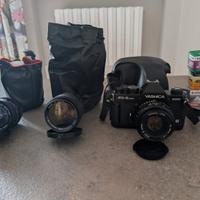 Yashica FX-3 Super 2000 + 3 Obb. 28mm 50mm 135mm