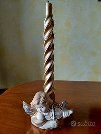portacandela in ceramica