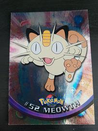 Pokémon Topps - 52 Meowth holo Near mint