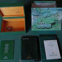 Scatola originale Rolex Datejust con garanzia