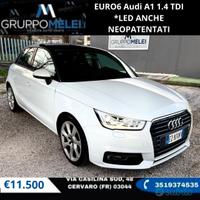 EURO6 Audi A1 1.4 TDI *LED ANCHE NEOPATENTATI